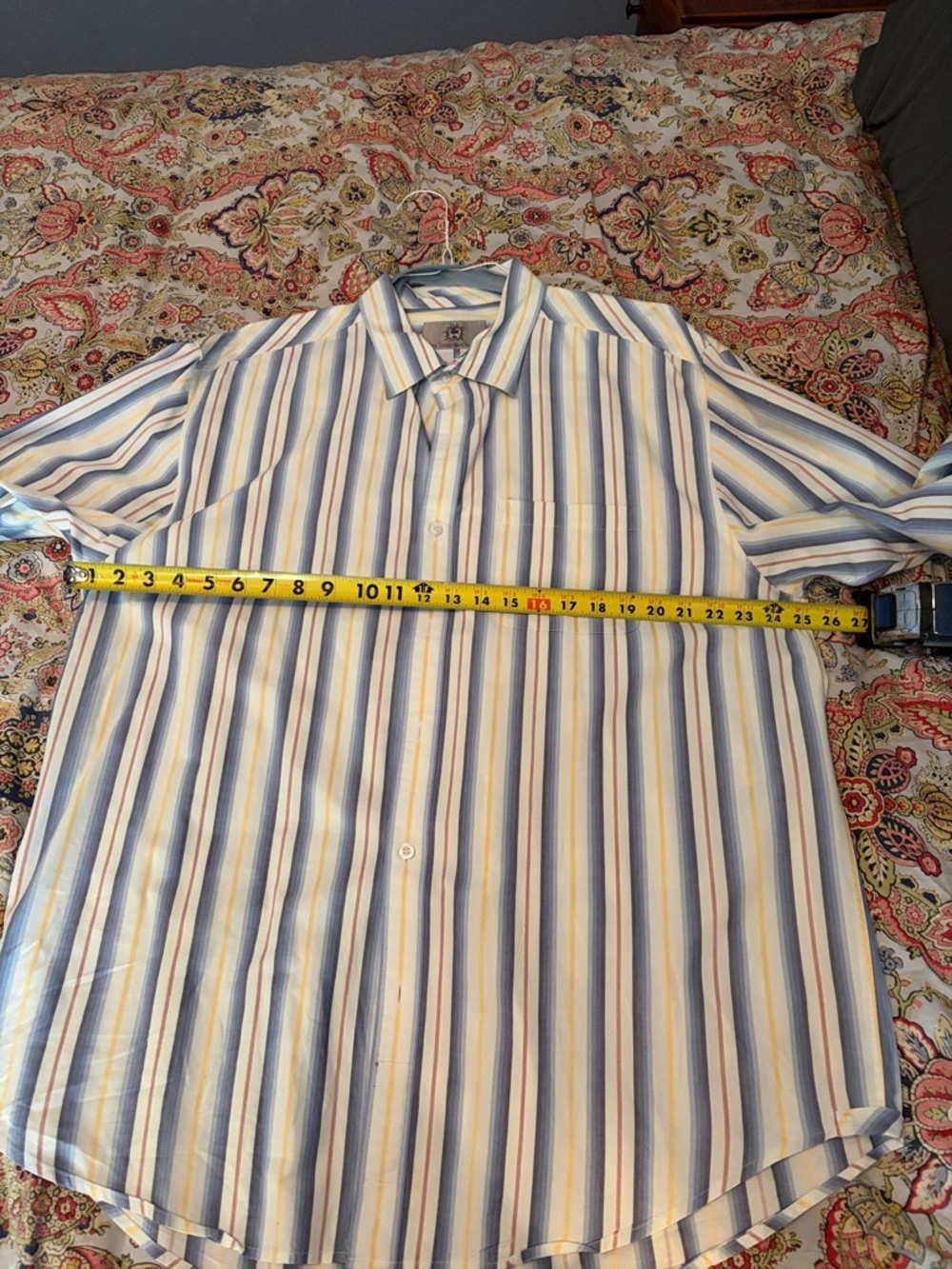 The Territory Ahead Blue and Yellow Casual Button Down Shirt - Picture 8 of 8